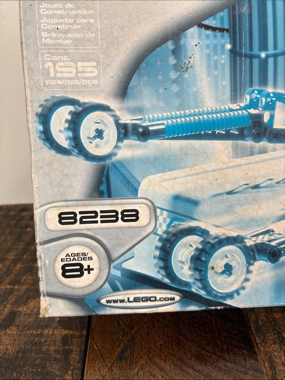 LEGO Technic Slammer Dueling Dragsters Set 8238 Complete NO INSTRUCTIONS 2000